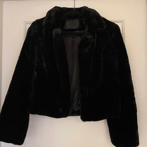 Blanknyc faux fur jacket